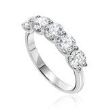 טבעת יהלומים מילי 2 קראט