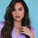 תליון יהלומים ליר