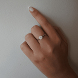 טבעת אירוסין קיילי 1.05 קראט זהב צהוב