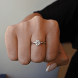 טבעת אירוסין קיילי 1.05 קראט זהב צהוב