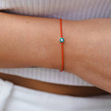 צמיד חוט אדום יהלום אמייל