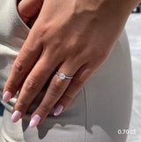 טבעת אירוסין הלני 0.70 קראט