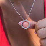 תליון יהלומים ליר