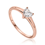 טבעת יהלום לב מורן