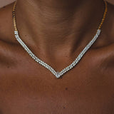 קולייר יהלומים 8 קראט