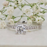 טבעת אירוסין גרייס 0.67 קראט