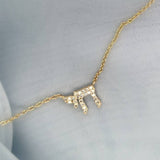 תליון חי יהלומים