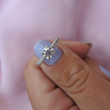 טבעת אירוסין אשלי 1.05 קראט