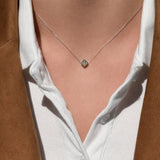 Modern Chablis תליון יהלום GIA - פרינסס