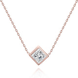 Modern Chablis תליון יהלום GIA - פרינסס