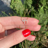 תליון חי יהלומים