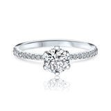 טבעת אירוסין הלני 0.70 קראט