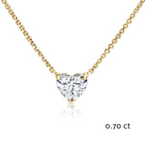 תליון יהלום לב