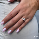 טבעת יהלום 1.2 קראט נטלי