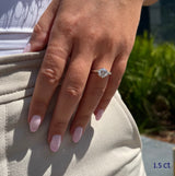 טבעת יהלום 1.5 קראט נטלי