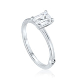 טבעת סרינה 1.5 קראט - זהב לבן