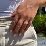 טבעת יהלום 1.5 קראט נטלי