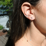 עגילי כוכב יהלומים Mini