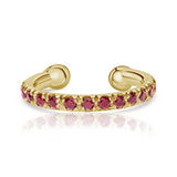 הליקס יהלומים ללא חור זהב צהוב