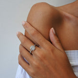 טבעת אירוסין סטפני זהב צהוב