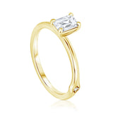 טבעת סרינה 1 קראט - זהב צהוב