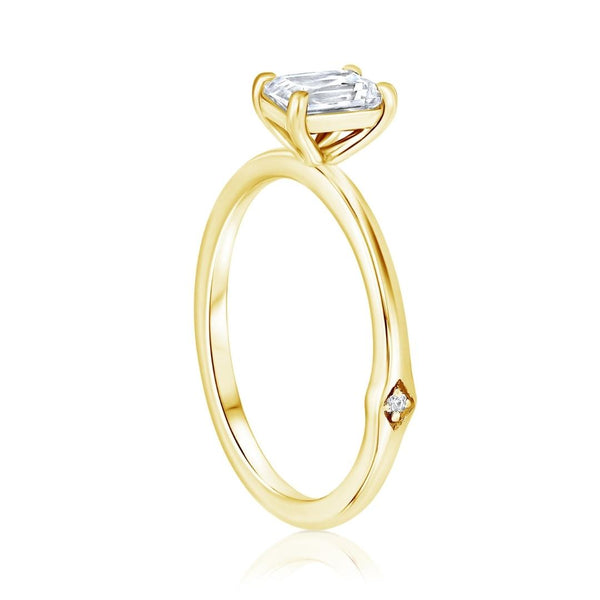 טבעת סרינה 1 קראט - זהב צהוב