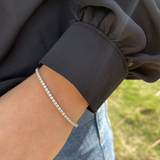 צמיד טניס מילנו 2 קראט