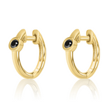 עגילי חישוק שרי זהב צהוב