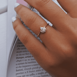 crown diamond ring yellow gold