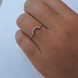 טבעת יהלומים גאיה זהב צהוב