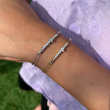 זהב צהוב LOR צמיד יהלומים וטיפה