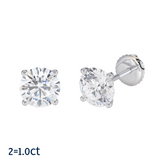 Diamond Stud Earrings 1.0 Carat
