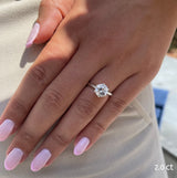 טבעת יהלום 2 קראט נטלי