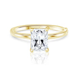 טבעת סרינה 2 קראט - זהב צהוב