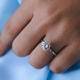 טבעת לוסיה 2 קראט