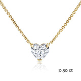 תליון יהלום לב