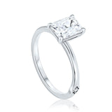 טבעת סרינה 2 קראט - זהב לבן