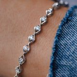 צמיד יהלומים דיאן