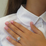 טבעת אירוסין לני 0.7 קראט