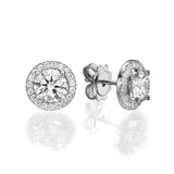 עגילי יהלומים גאיה