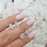 עגילי יהלומים מלי