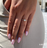 טבעת אירוסין הלני זהב צהוב