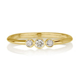 טבעת יהלומים עדינה דפנה