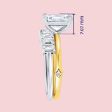 סט טבעות יהלומים ג׳ני