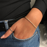 צמיד טניס זהב צהוב 1.25 קראט