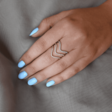 טבעת יהלומים קשת זהב צהוב