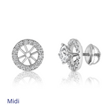 תוסף ג׳אקט לעגילי יהלומים