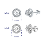 תוסף ג׳אקט לעגילי יהלומים