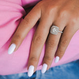 טבעת יהלומים אמיליה