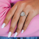 טבעת יהלומים אמיליה